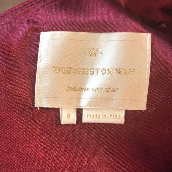 One shoulder Weddington Way gown, size 6 - Picture 2 of 3